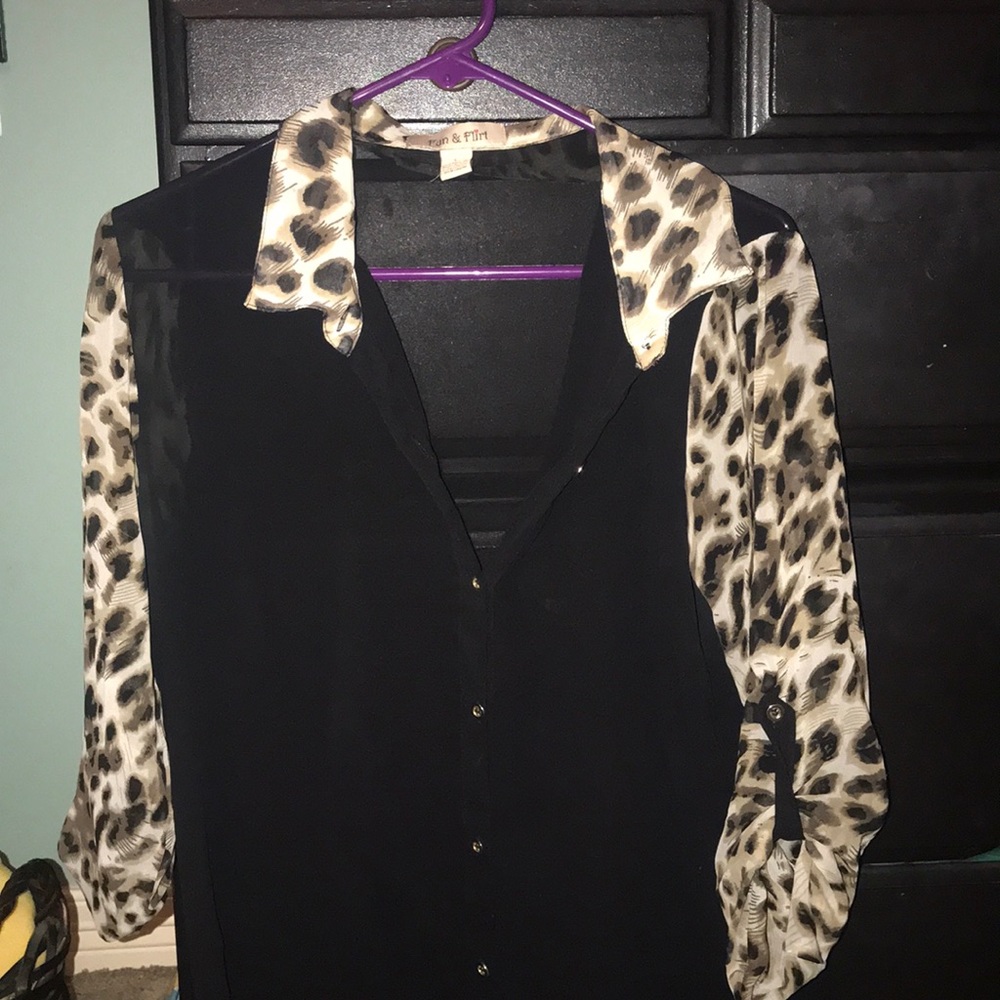 High low blouse